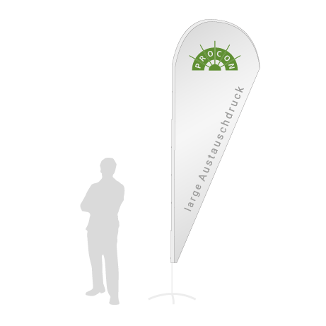 Beachflag Drop